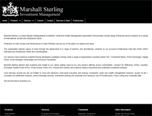 Tablet Screenshot of marshallsterling.co.uk